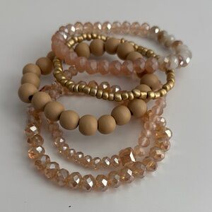 Beaded Bracelet Set